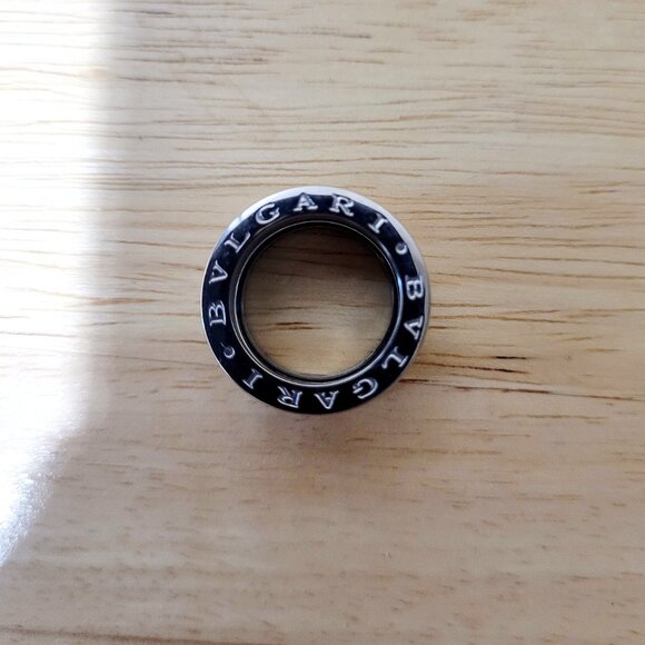 Bvlgari B.zero1 Four-Band Ring 18kt White Gold Size 50 - Picture 10 of 10